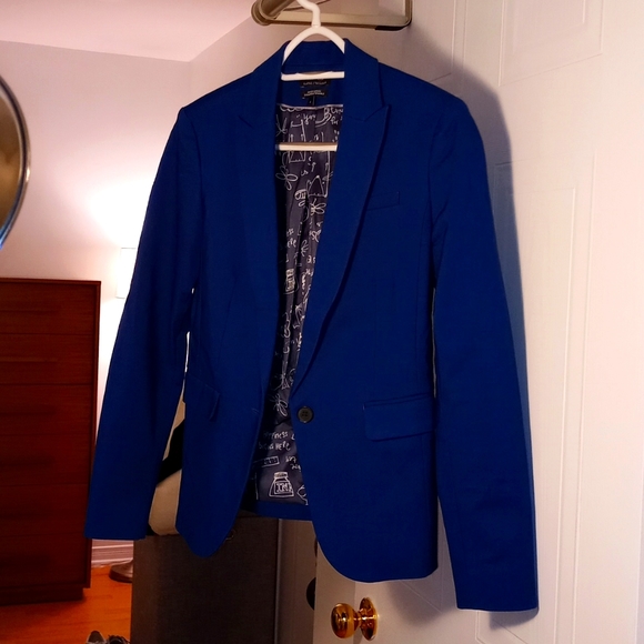 Suit Jacket royal Blue RW&Co 2 - Picture 3 of 5